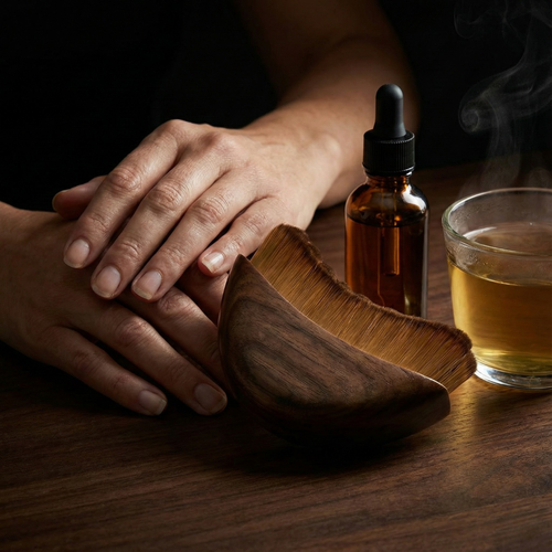 The Lymphatic Facial Brush