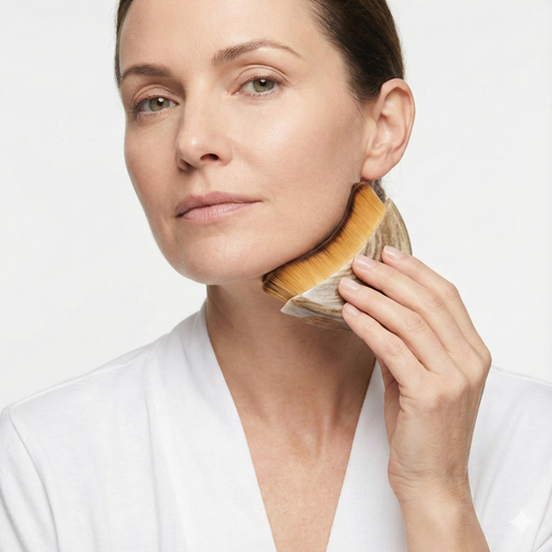 The Lymphatic Facial Brush