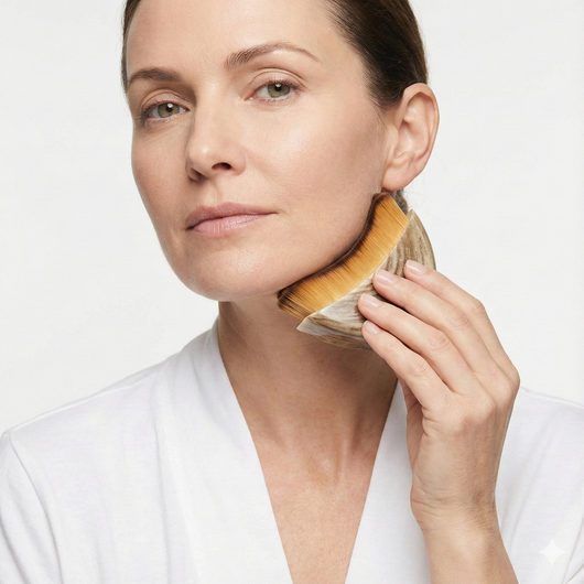 The Lymphatic Facial Brush